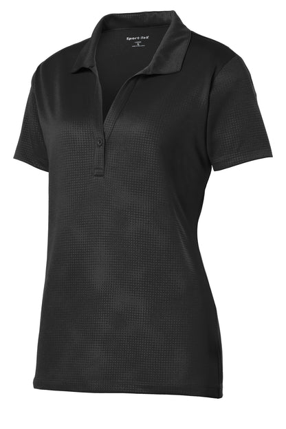 DISCONTINUED - Sport-Tek® Women's Embossed PosiCharge® Tough Polo® - SKU LST630