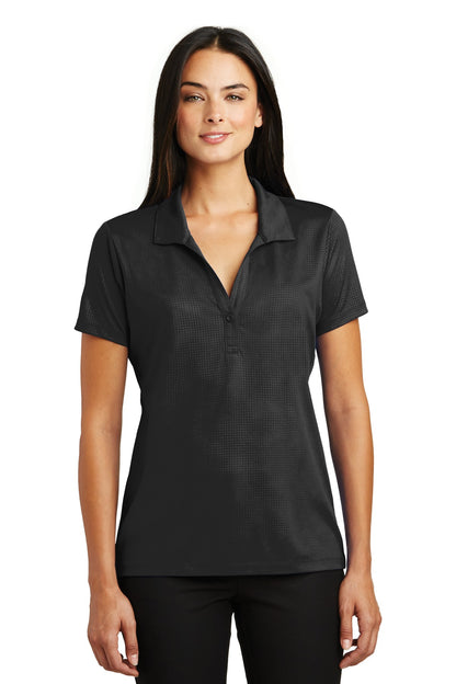 DISCONTINUED - Sport-Tek® Women's Embossed PosiCharge® Tough Polo® - SKU LST630