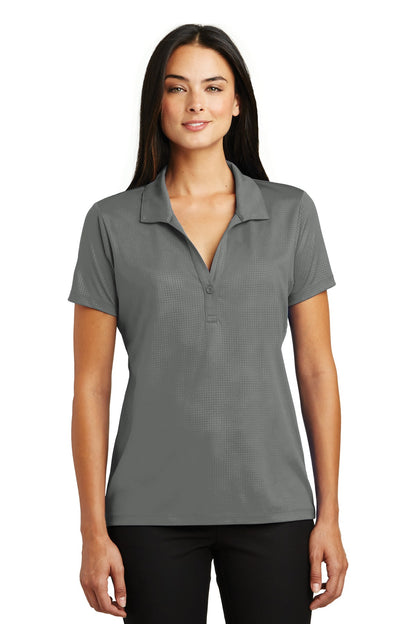 DISCONTINUED - Sport-Tek® Women's Embossed PosiCharge® Tough Polo® - SKU LST630