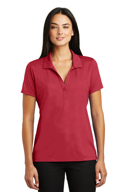 DISCONTINUED - Sport-Tek® Women's Embossed PosiCharge® Tough Polo® - SKU LST630