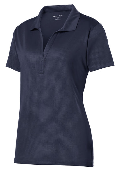 DISCONTINUED - Sport-Tek® Women's Embossed PosiCharge® Tough Polo® - SKU LST630