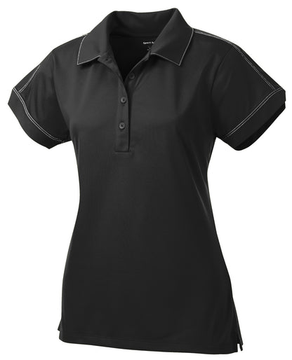 DISCONTINUED - Sport-Tek® Women's Contrast Stitch Micropique Sport-Wick® Polo - SKU LST659