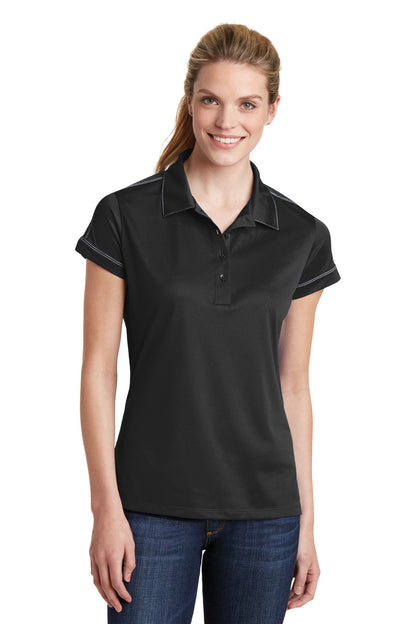 DISCONTINUED - Sport-Tek® Women's Contrast Stitch Micropique Sport-Wick® Polo - SKU LST659