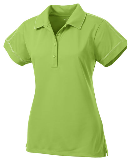 DISCONTINUED - Sport-Tek® Women's Contrast Stitch Micropique Sport-Wick® Polo - SKU LST659