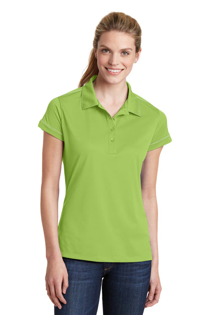 DISCONTINUED - Sport-Tek® Women's Contrast Stitch Micropique Sport-Wick® Polo - SKU LST659