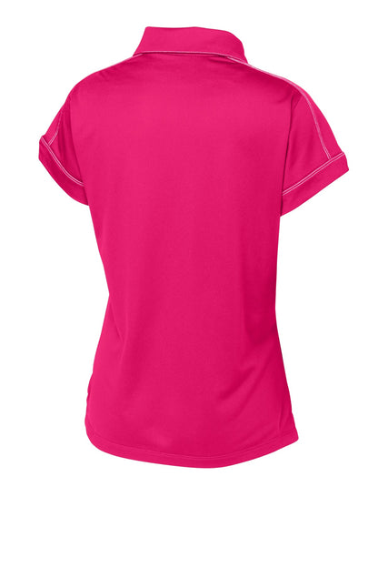 DISCONTINUED - Sport-Tek® Women's Contrast Stitch Micropique Sport-Wick® Polo - SKU LST659