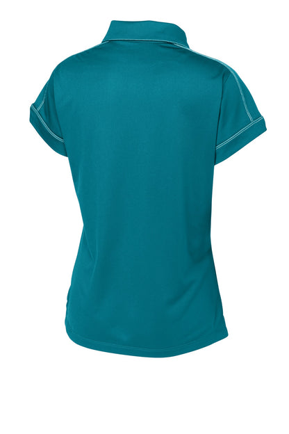 DISCONTINUED - Sport-Tek® Women's Contrast Stitch Micropique Sport-Wick® Polo - SKU LST659
