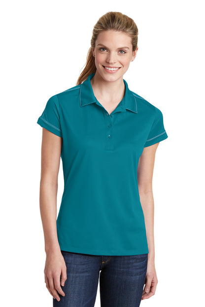 DISCONTINUED - Sport-Tek® Women's Contrast Stitch Micropique Sport-Wick® Polo - SKU LST659