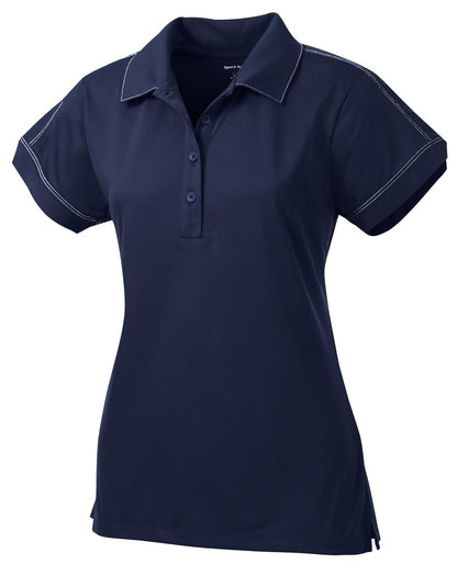 DISCONTINUED - Sport-Tek® Women's Contrast Stitch Micropique Sport-Wick® Polo - SKU LST659