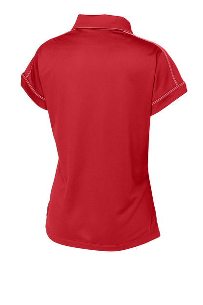 DISCONTINUED - Sport-Tek® Women's Contrast Stitch Micropique Sport-Wick® Polo - SKU LST659