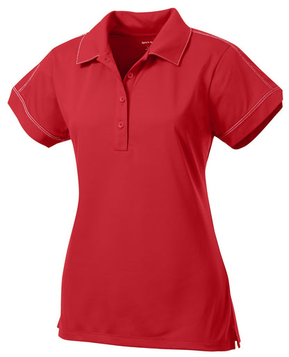 DISCONTINUED - Sport-Tek® Women's Contrast Stitch Micropique Sport-Wick® Polo - SKU LST659