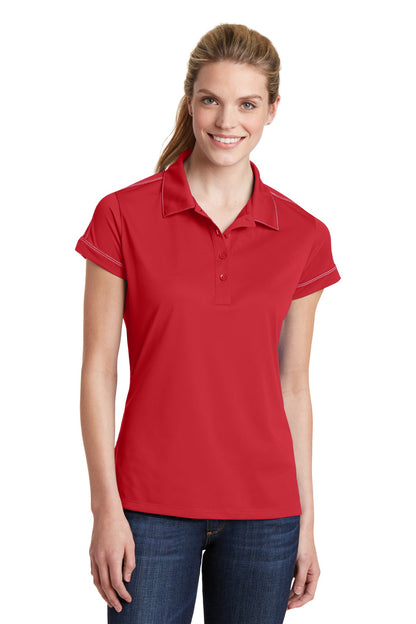 DISCONTINUED - Sport-Tek® Women's Contrast Stitch Micropique Sport-Wick® Polo - SKU LST659
