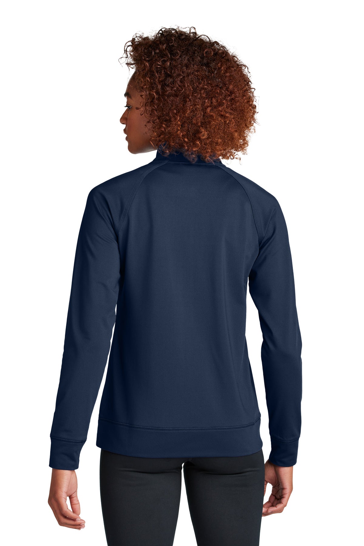 Sport-Tek® Women's Sport-Wick® Stretch Full-Zip Cadet Jacket