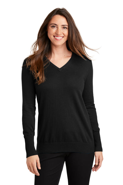 DISCONTINUED - Port Authority® Women's V-Neck Sweater