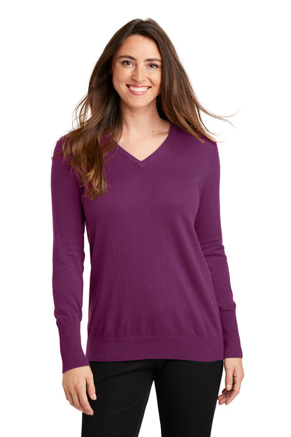 DISCONTINUED - Port Authority® Women's V-Neck Sweater