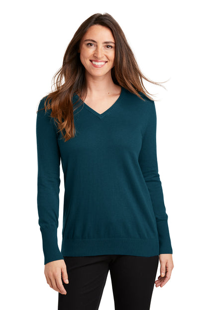 DISCONTINUED - Port Authority® Women's V-Neck Sweater