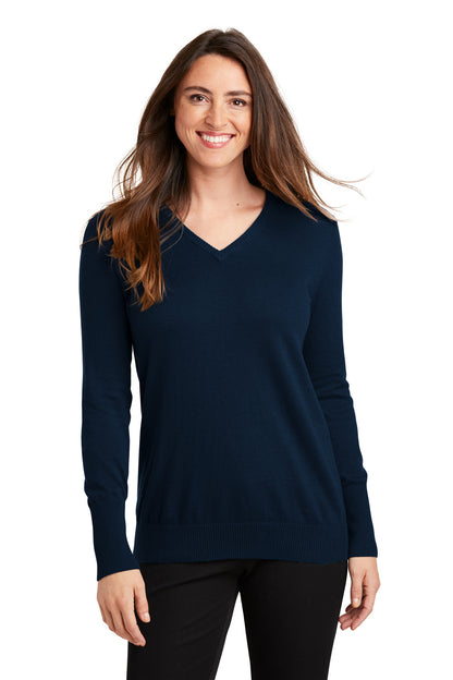 DISCONTINUED - Port Authority® Women's V-Neck Sweater