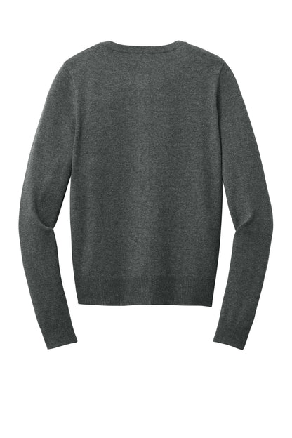 Port Authority® Women's Easy Care Crewneck Cardigan Sweater