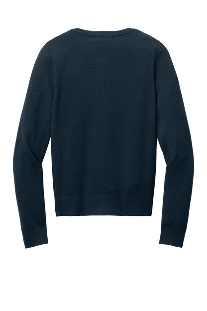 Port Authority® Women's Easy Care Crewneck Cardigan Sweater