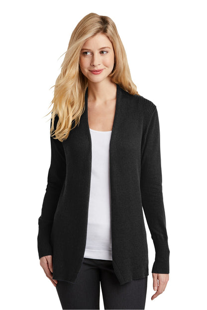 DISCONTINUED - Port Authority® Women's Open Front Cardigan Sweater - SKU LSW289