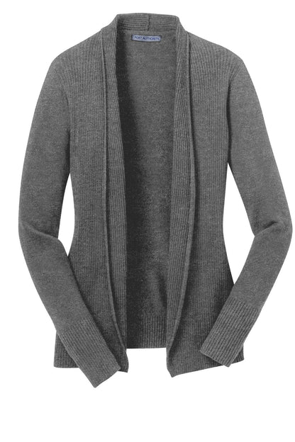 DISCONTINUED - Port Authority® Women's Open Front Cardigan Sweater - SKU LSW289
