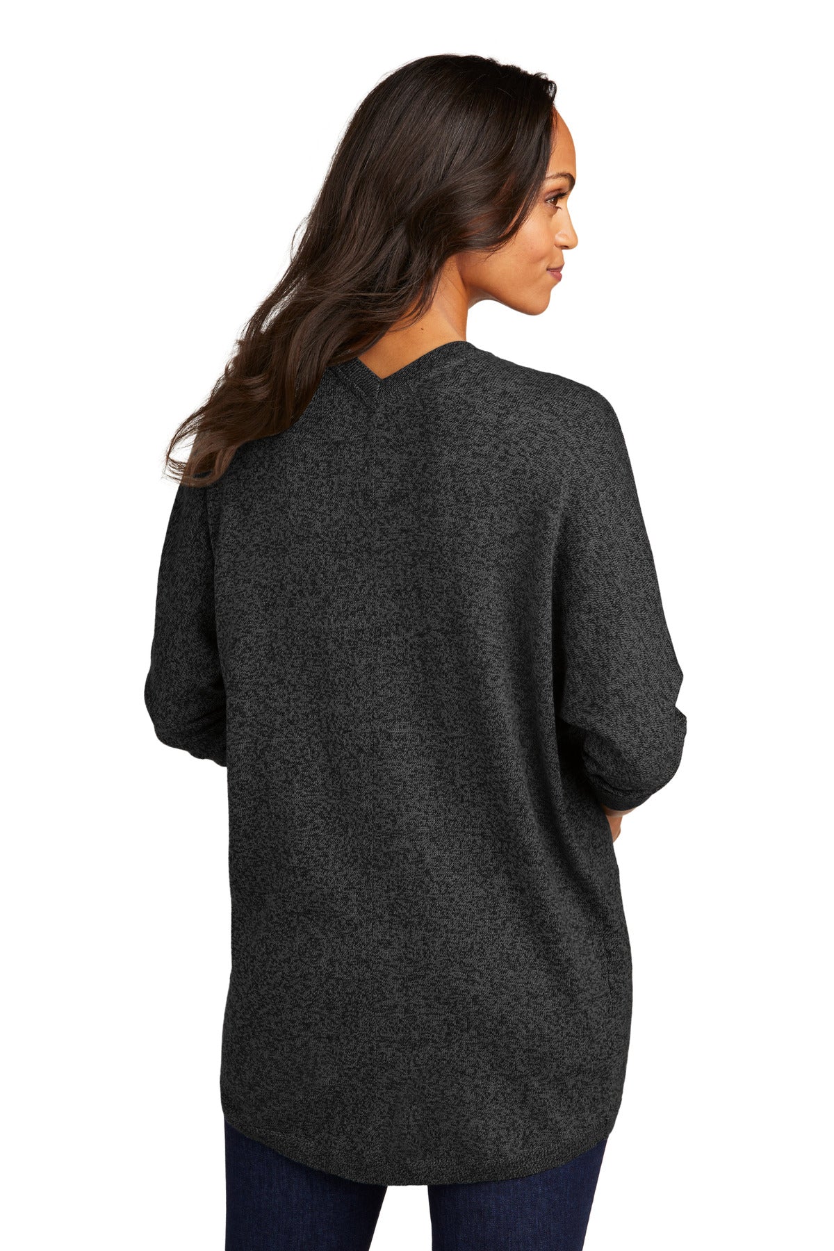 Port Authority® Women's Marled Cocoon Sweater