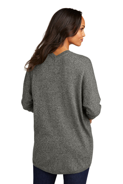 DISCONTINUED - Port Authority® Women's Marled Cocoon Sweater