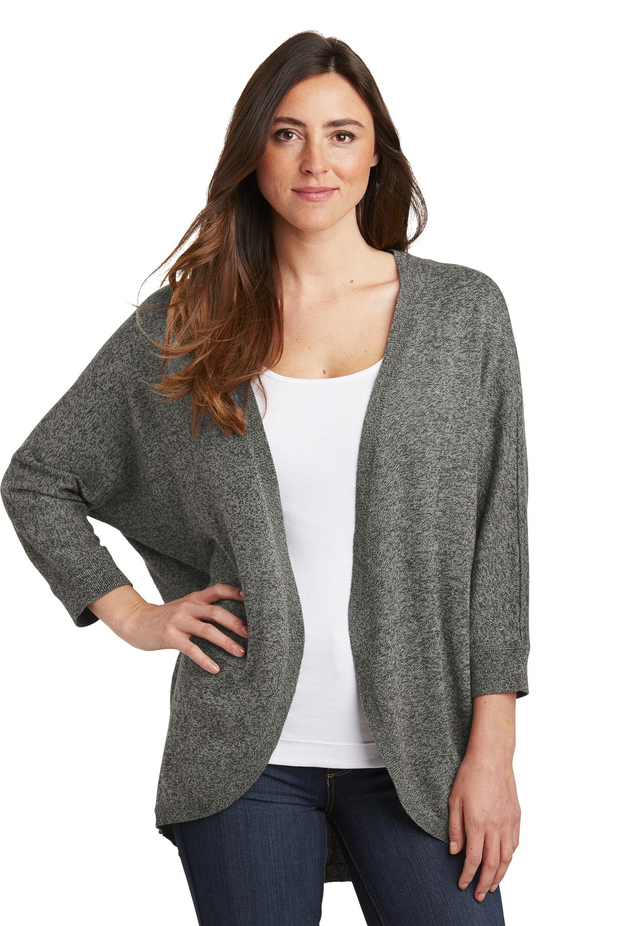Port Authority® Women's Marled Cocoon Sweater