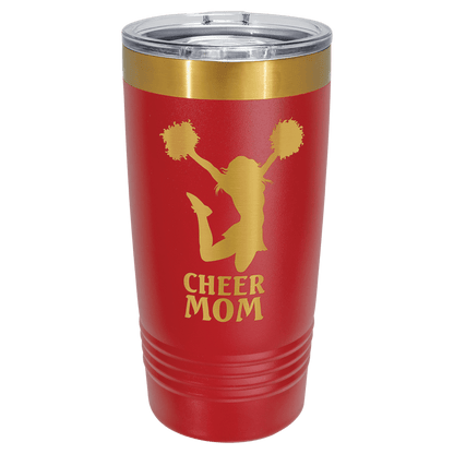 Custom Polar Camel® 20 oz Bright Gold ION-Plated Ringneck Tumbler with Slider Lid