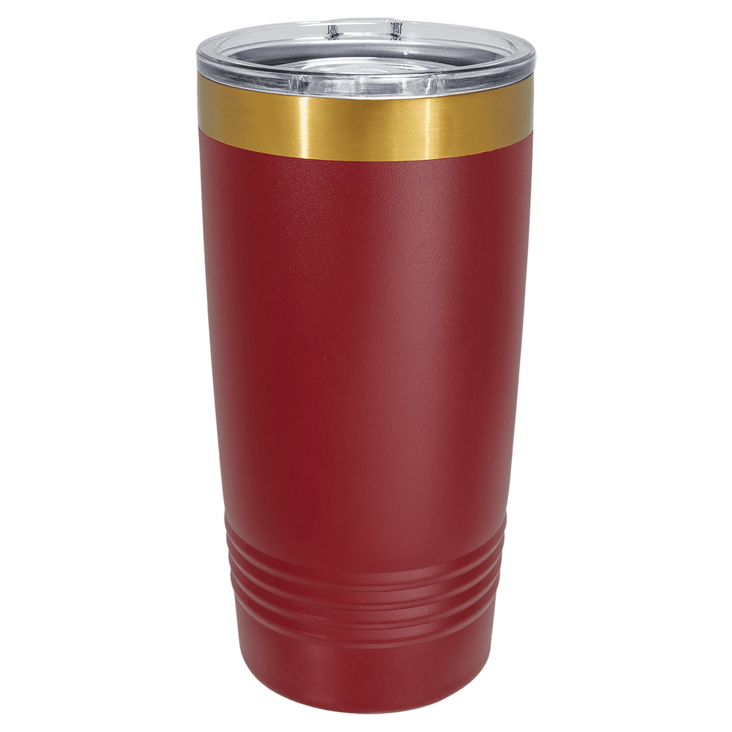 Custom Polar Camel® 20 oz Bright Gold ION-Plated Ringneck Tumbler with Slider Lid