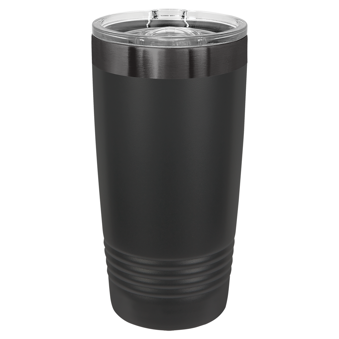 Custom Polar Camel® 20oz Ghost Black ION-Plated Tumbler with Slider Lid