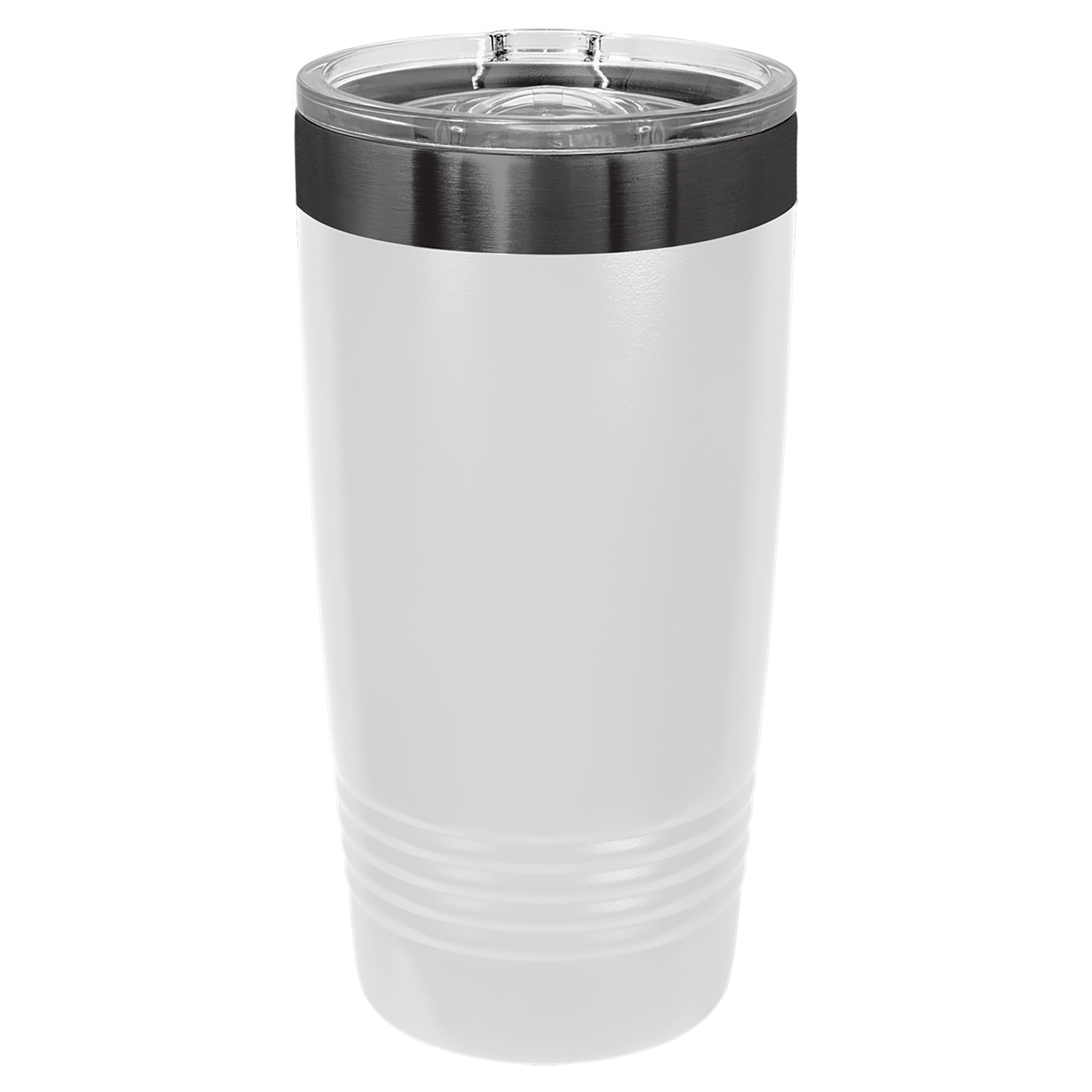 Custom Polar Camel® 20oz Ghost Black ION-Plated Tumbler with Slider Lid