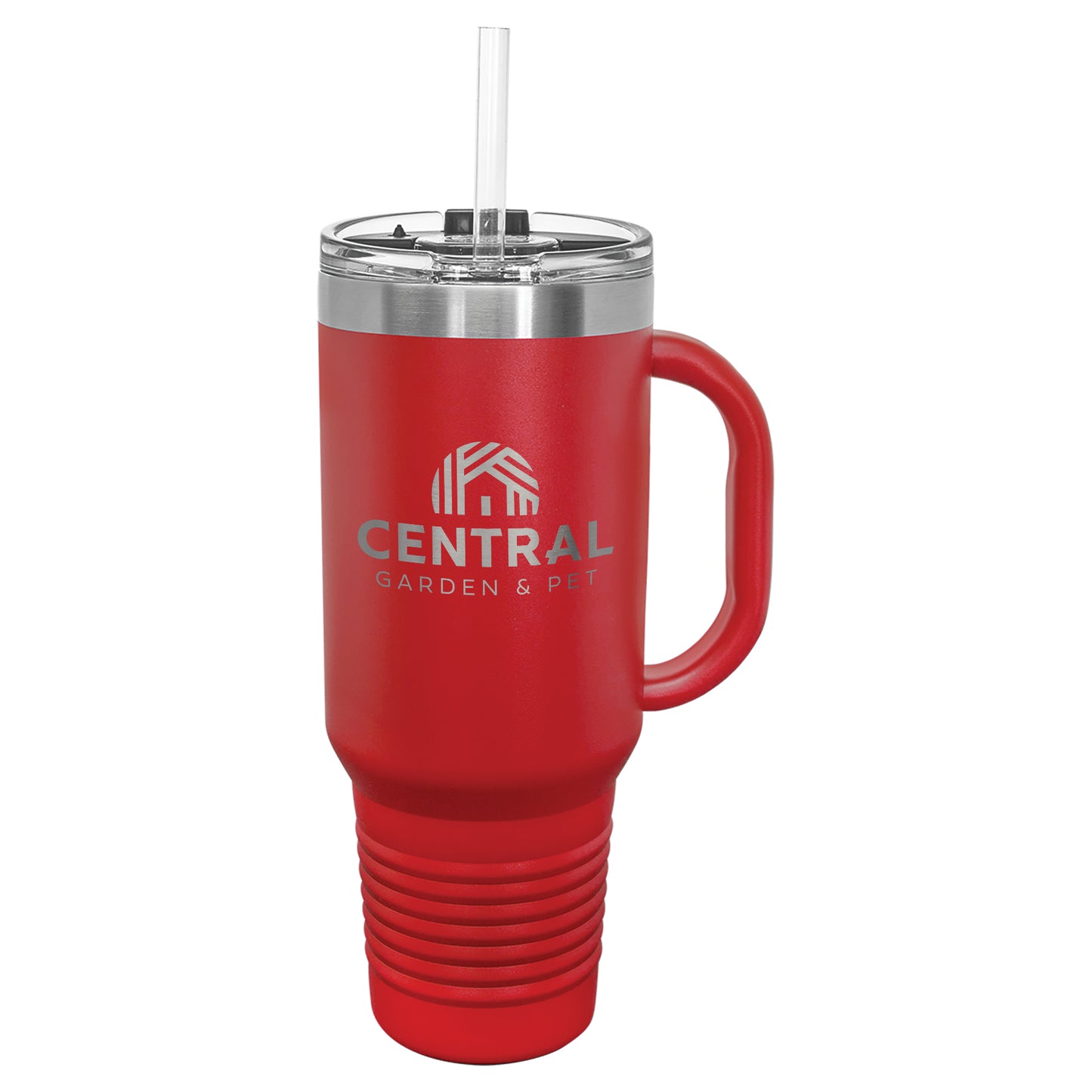 Central Garden & Pet® Polar Camel® 40oz Stainless Steel Tumbler with Flip Lid and Straw