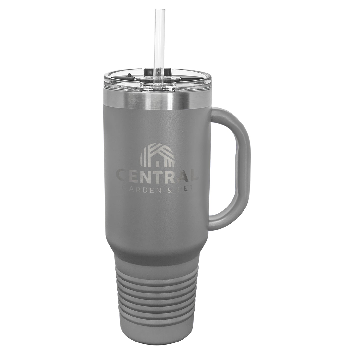 Central Garden & Pet® Polar Camel® 40oz Stainless Steel Tumbler with Flip Lid and Straw
