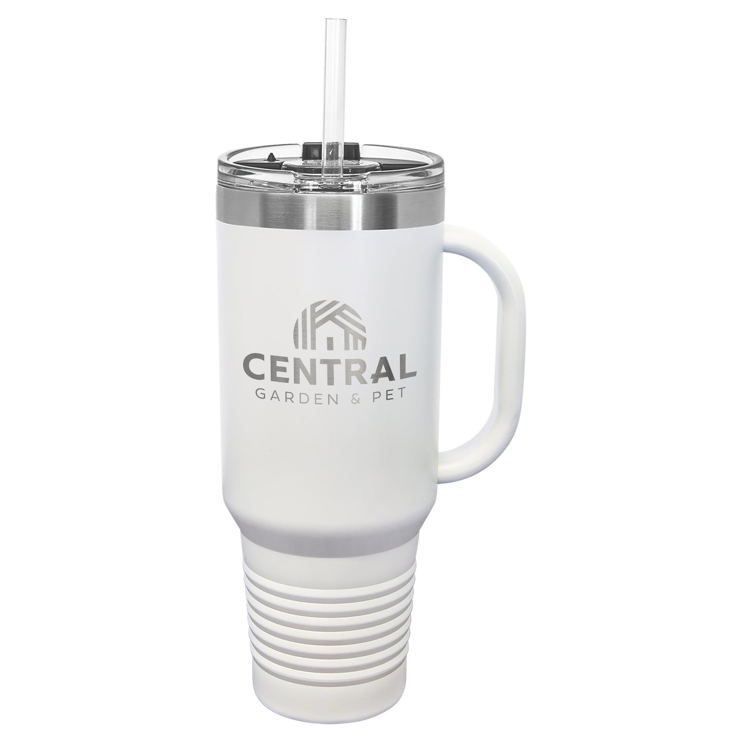Central Garden & Pet® Polar Camel® 40oz Stainless Steel Tumbler with Flip Lid and Straw