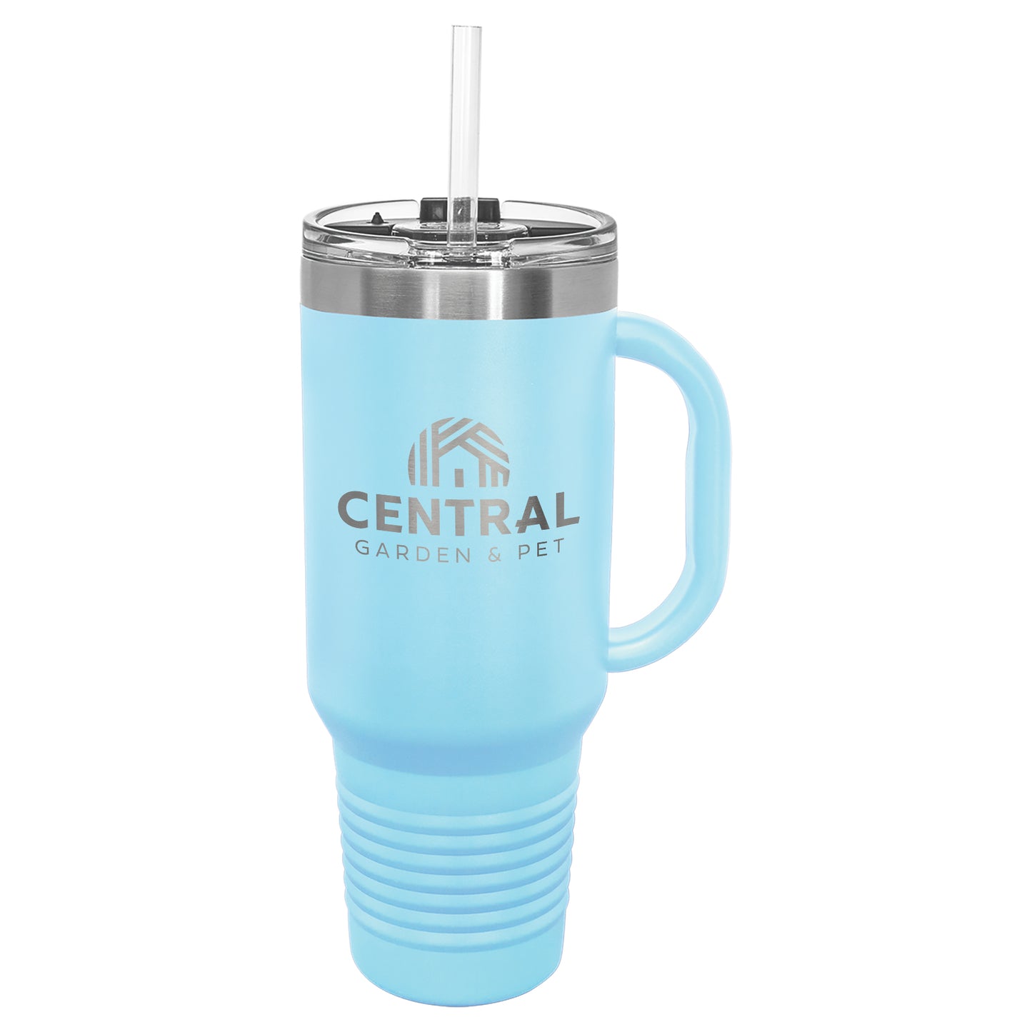 Central Garden & Pet® Polar Camel® 40oz Stainless Steel Tumbler with Flip Lid and Straw