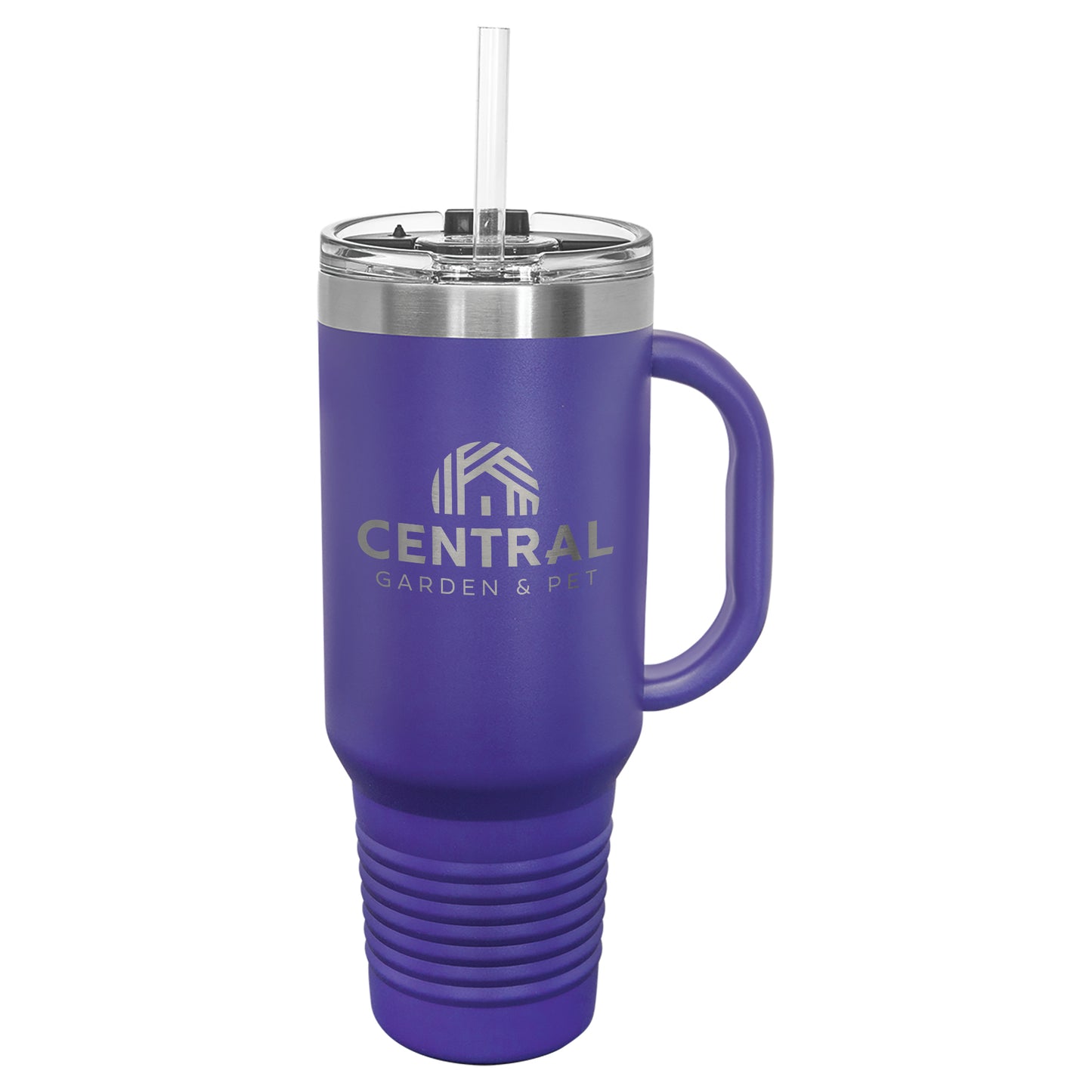 Central Garden & Pet® Polar Camel® 40oz Stainless Steel Tumbler with Flip Lid and Straw