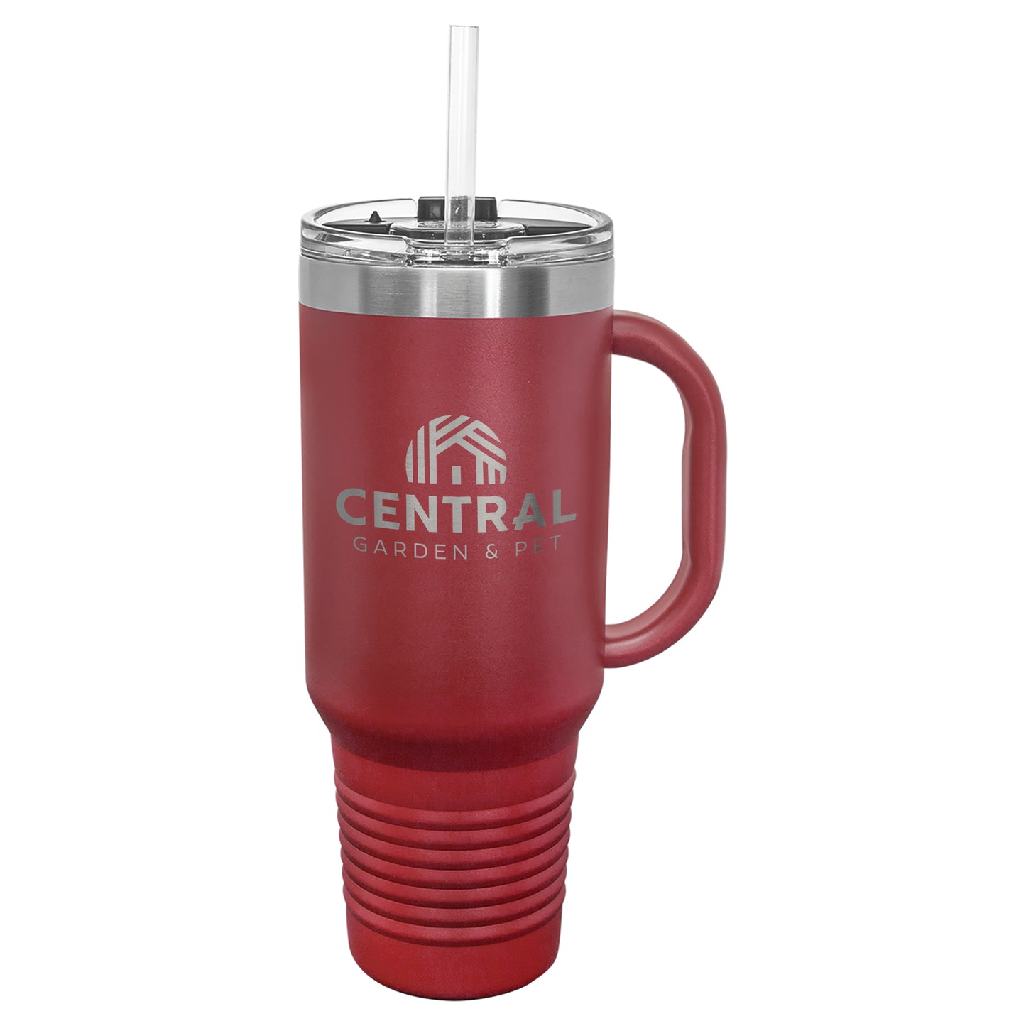 Central Garden & Pet® Polar Camel® 40oz Stainless Steel Tumbler with Flip Lid and Straw