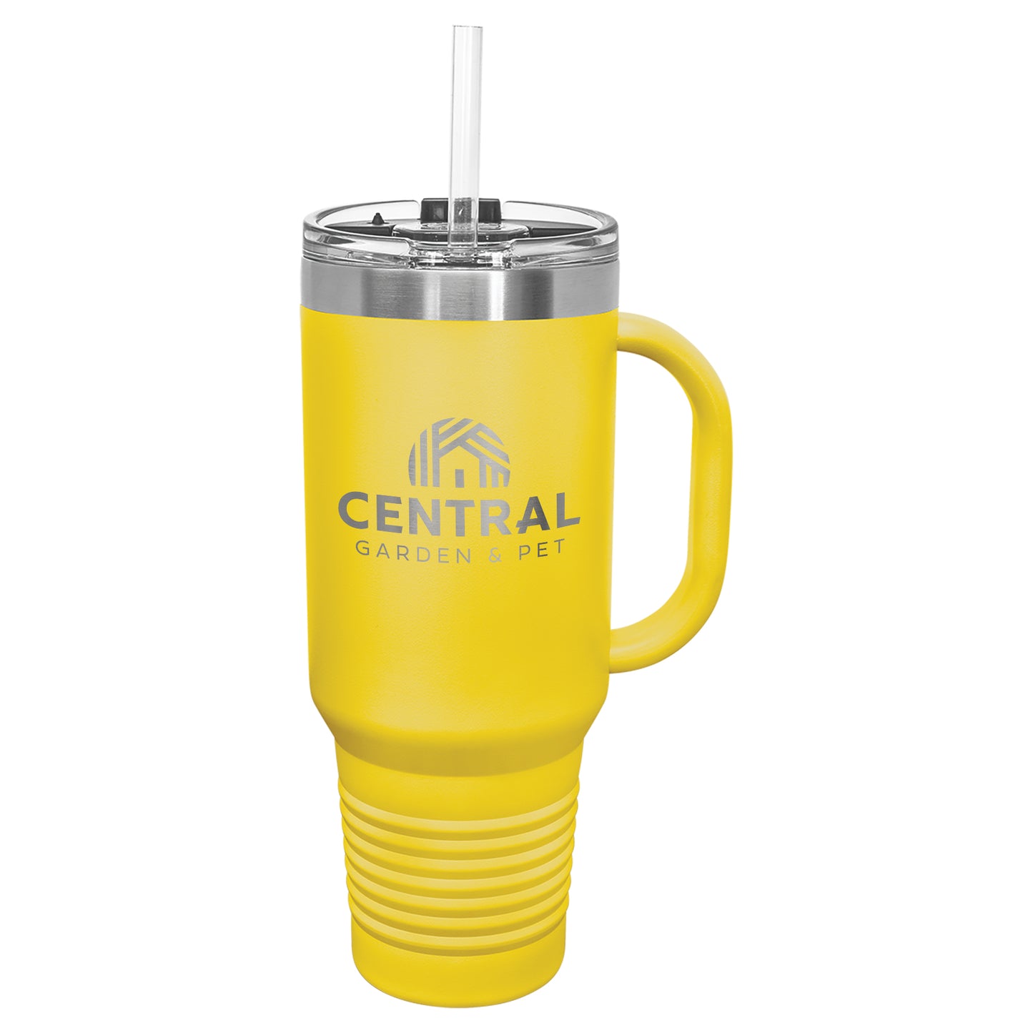 Central Garden & Pet® Polar Camel® 40oz Stainless Steel Tumbler with Flip Lid and Straw