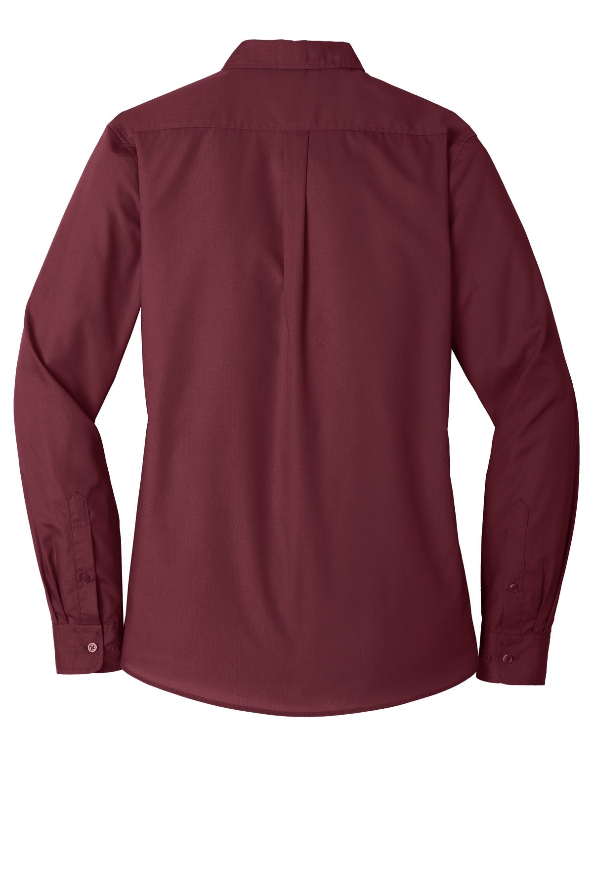 Port Authority® Women's Long Sleeve Carefree Poplin Shirt