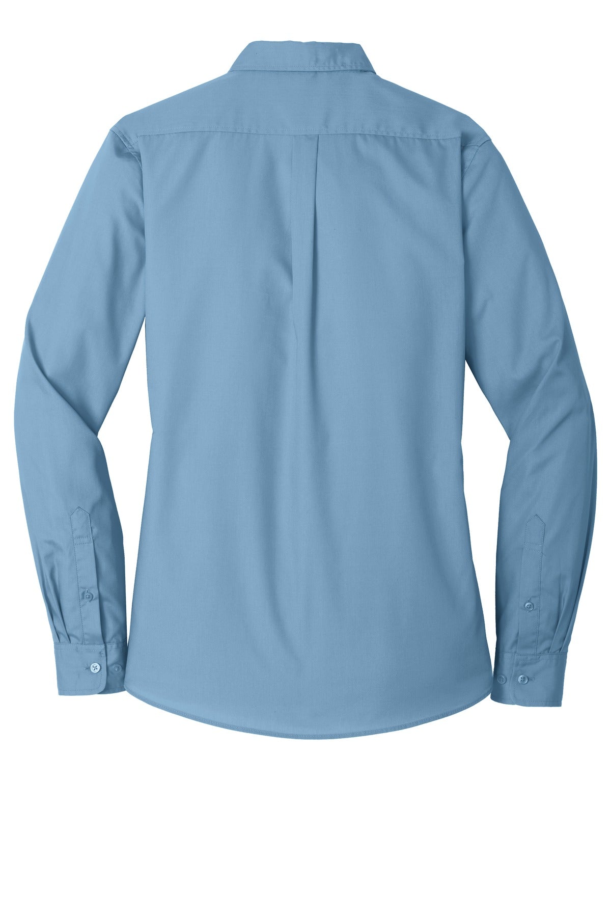 Port Authority® Women's Long Sleeve Carefree Poplin Shirt