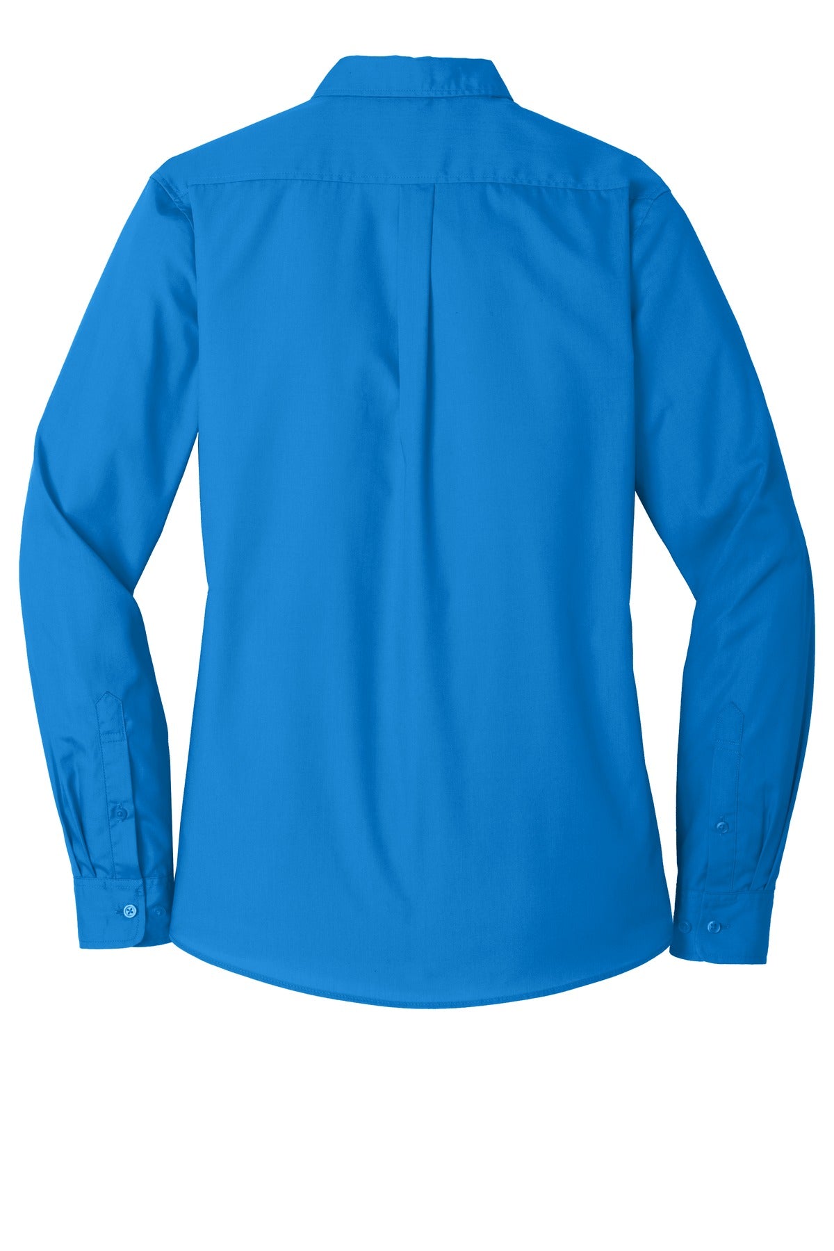 Port Authority® Women's Long Sleeve Carefree Poplin Shirt