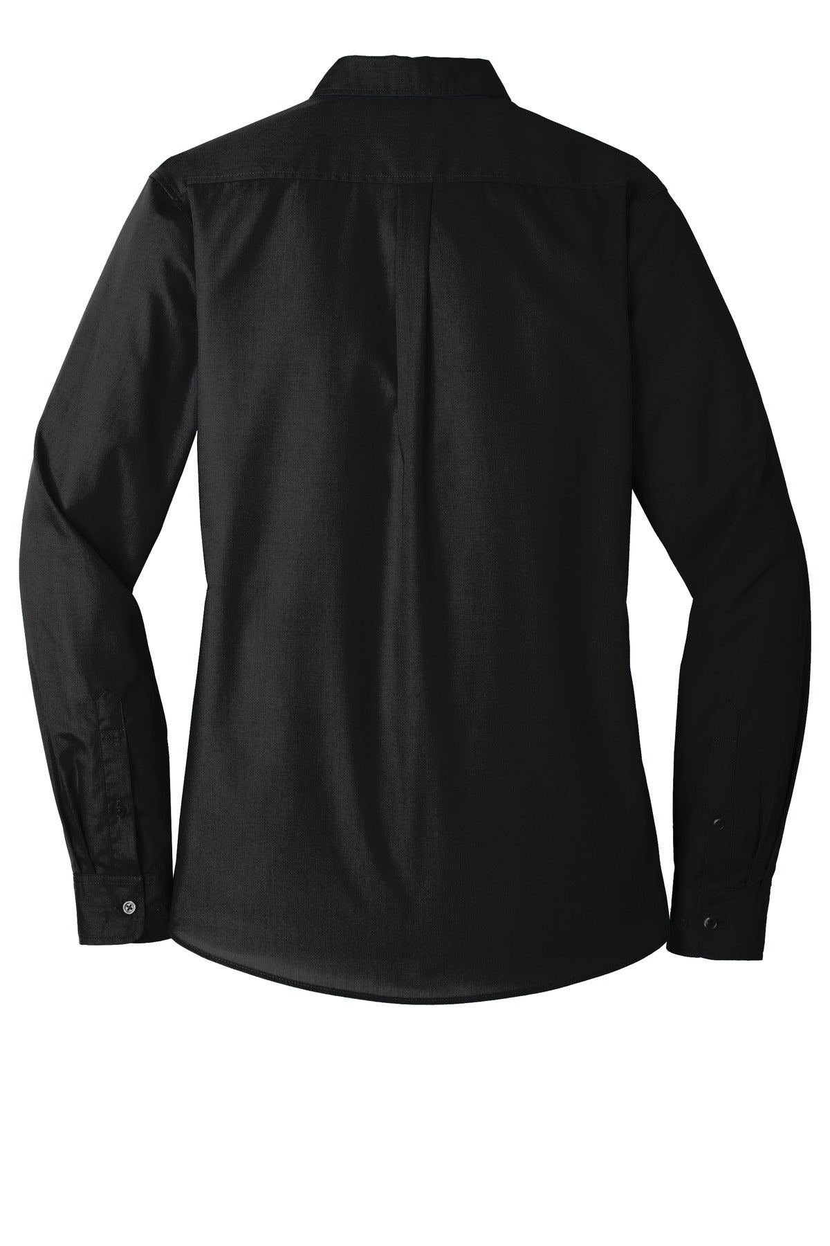 Port Authority® Women's Long Sleeve Carefree Poplin Shirt