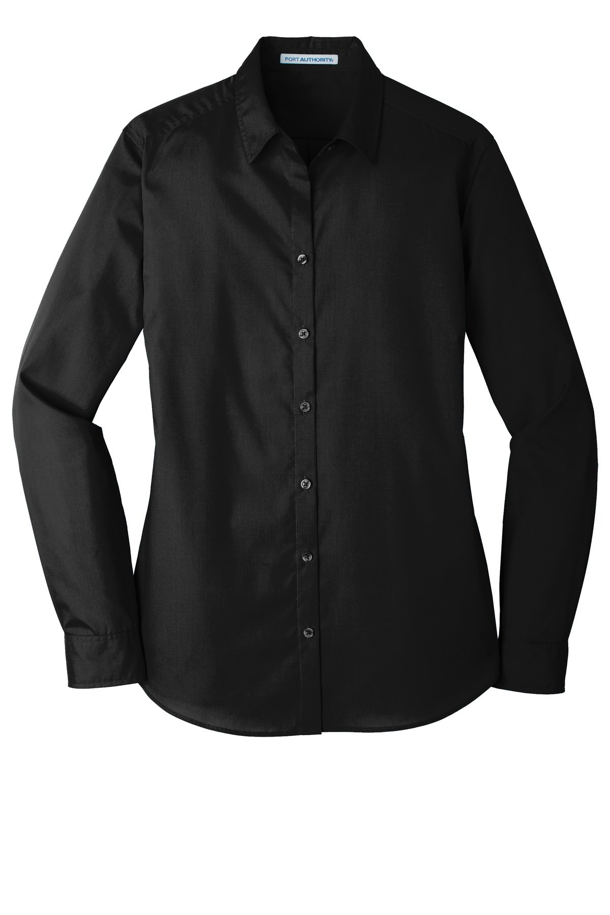 Port Authority® Women's Long Sleeve Carefree Poplin Shirt