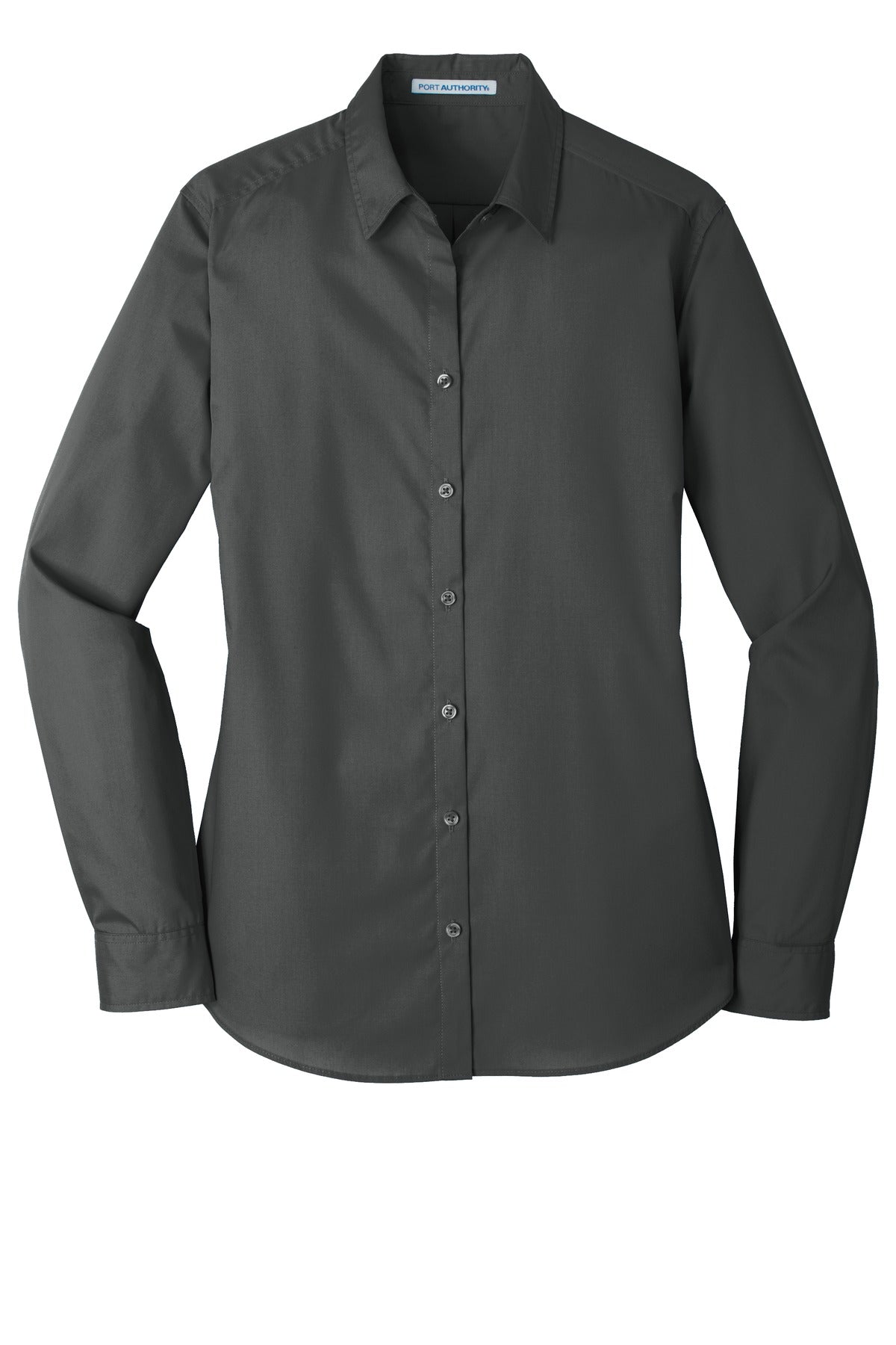 Port Authority® Women's Long Sleeve Carefree Poplin Shirt