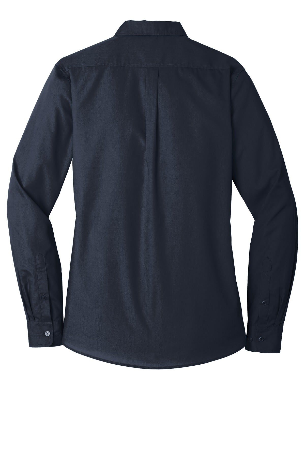 Port Authority® Women's Long Sleeve Carefree Poplin Shirt