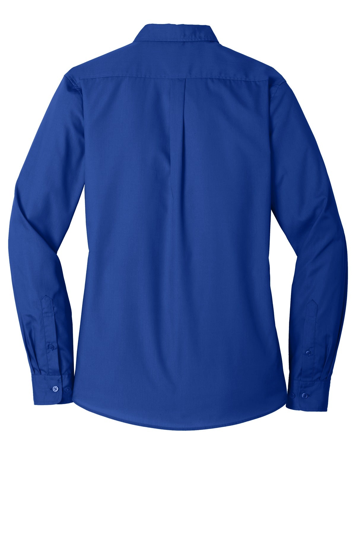 Port Authority® Women's Long Sleeve Carefree Poplin Shirt