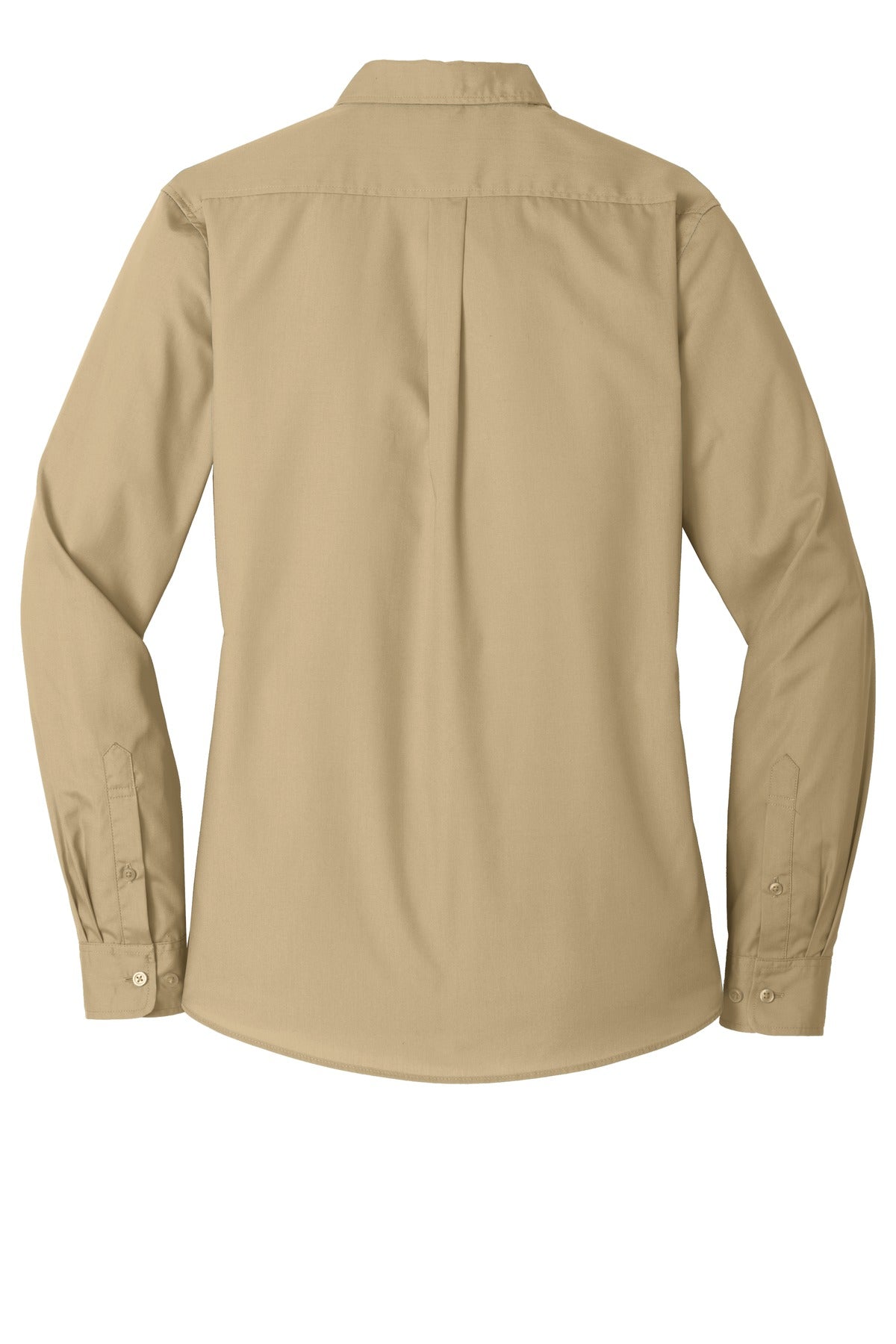 Port Authority® Women's Long Sleeve Carefree Poplin Shirt