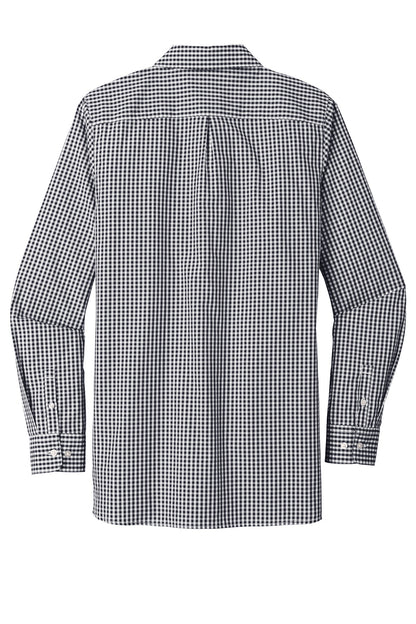 DISCONTINUED - Port Authority® Women's Broadcloth Gingham Easy Care Shirt - SKU LW644
