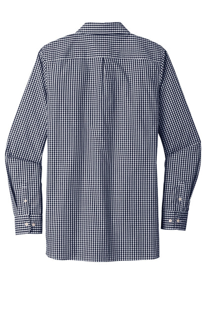 DISCONTINUED - Port Authority® Women's Broadcloth Gingham Easy Care Shirt - SKU LW644